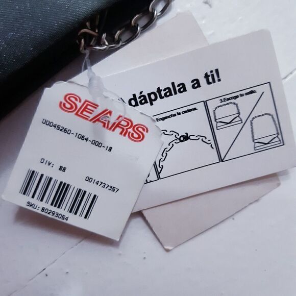 NWT Lauvier Single Rose Embroidered Satin Handbag - Picture 11 of 12